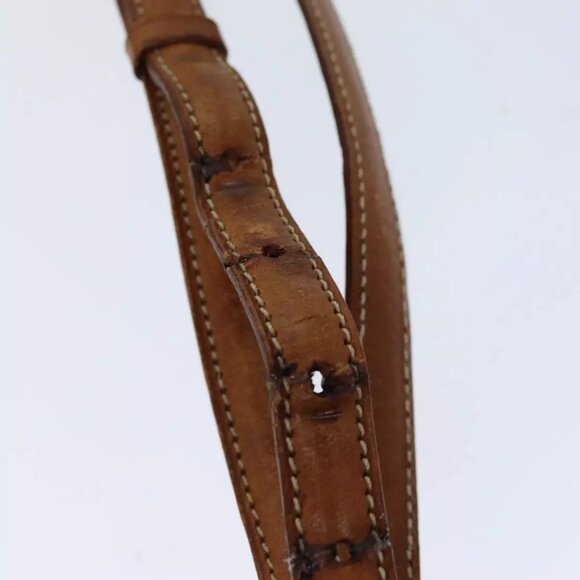 CELINE Macadam Canvas Shoulder Bag Beige - Picture 8 of 16